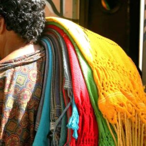 Foto vendedor de rede