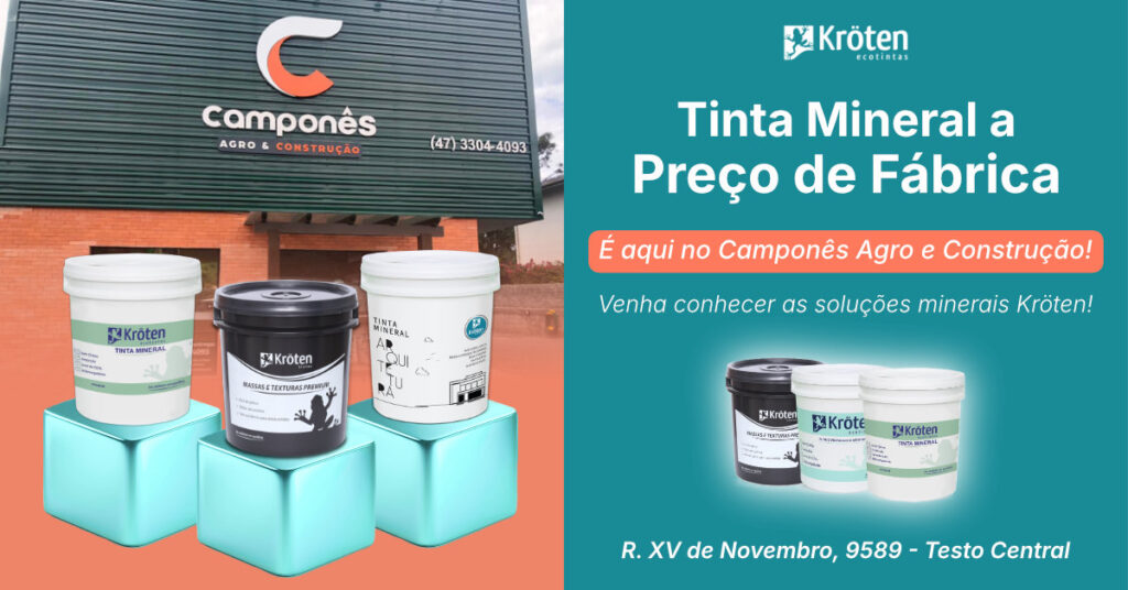 Líder em Tinta Mineral no Brasil